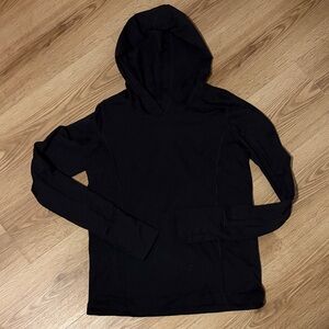 J. Crew Black Pullover Hoodie
